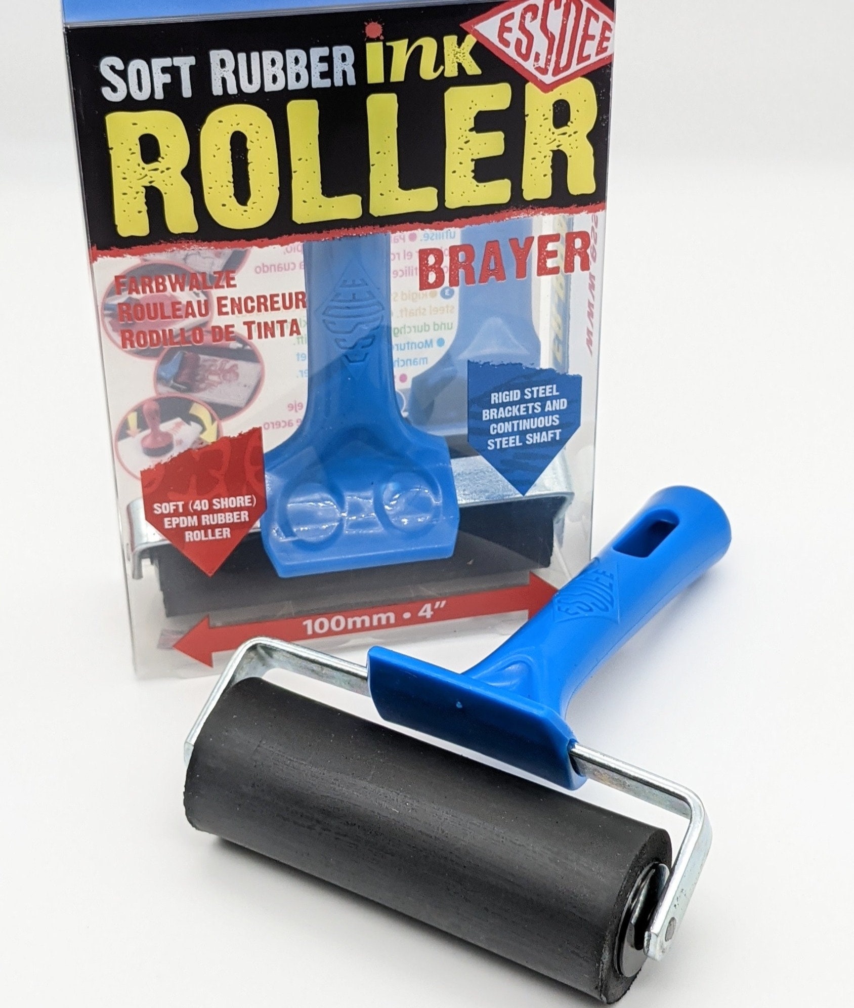 Essdee Brayer, Ink Roller, Soft Rubber, 50mm, R1S