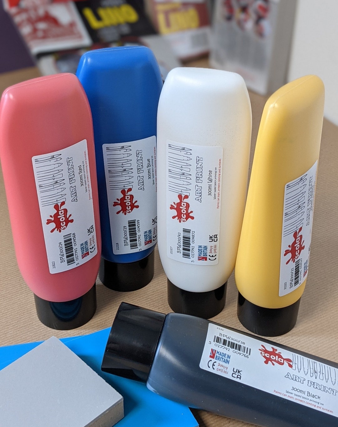 SCOLA Block Printing Ink 300ml Etsy UK