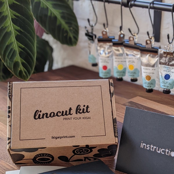 Lino Printing Kit Etsy UK