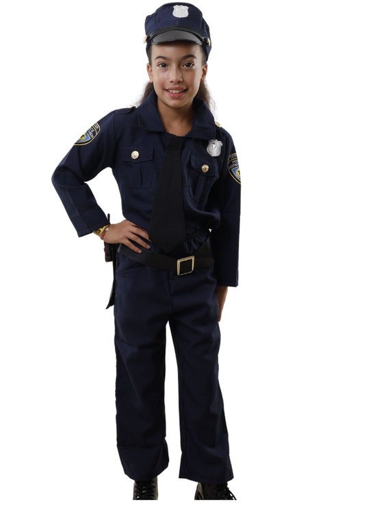 Police Officer Inspired Costume,Kid Costume, Hallowee… - Gem