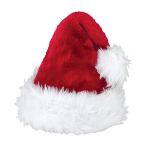 Deluxe Santa Hat Christmas Hat Santa Claus hat Red Hat