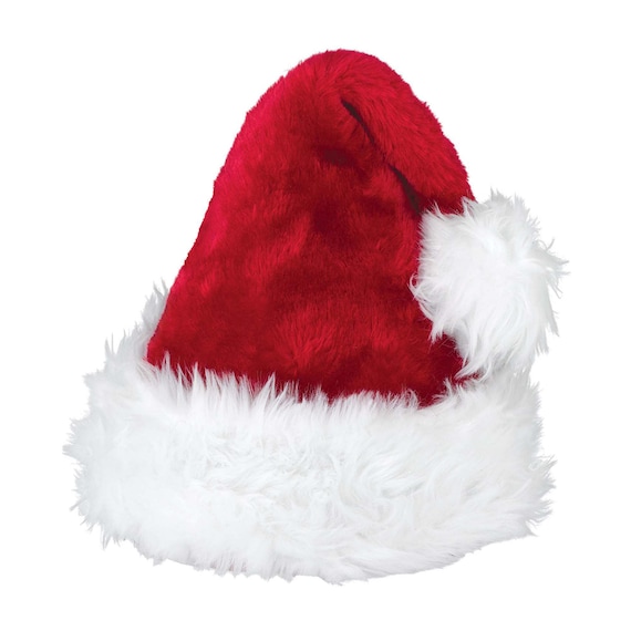 Deluxe Santa Hat Christmas Hat Santa Claus Hat Red Hat