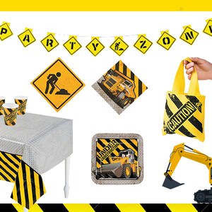 Construction Zone Party Kit/ Birthday Party/Kids Birthday