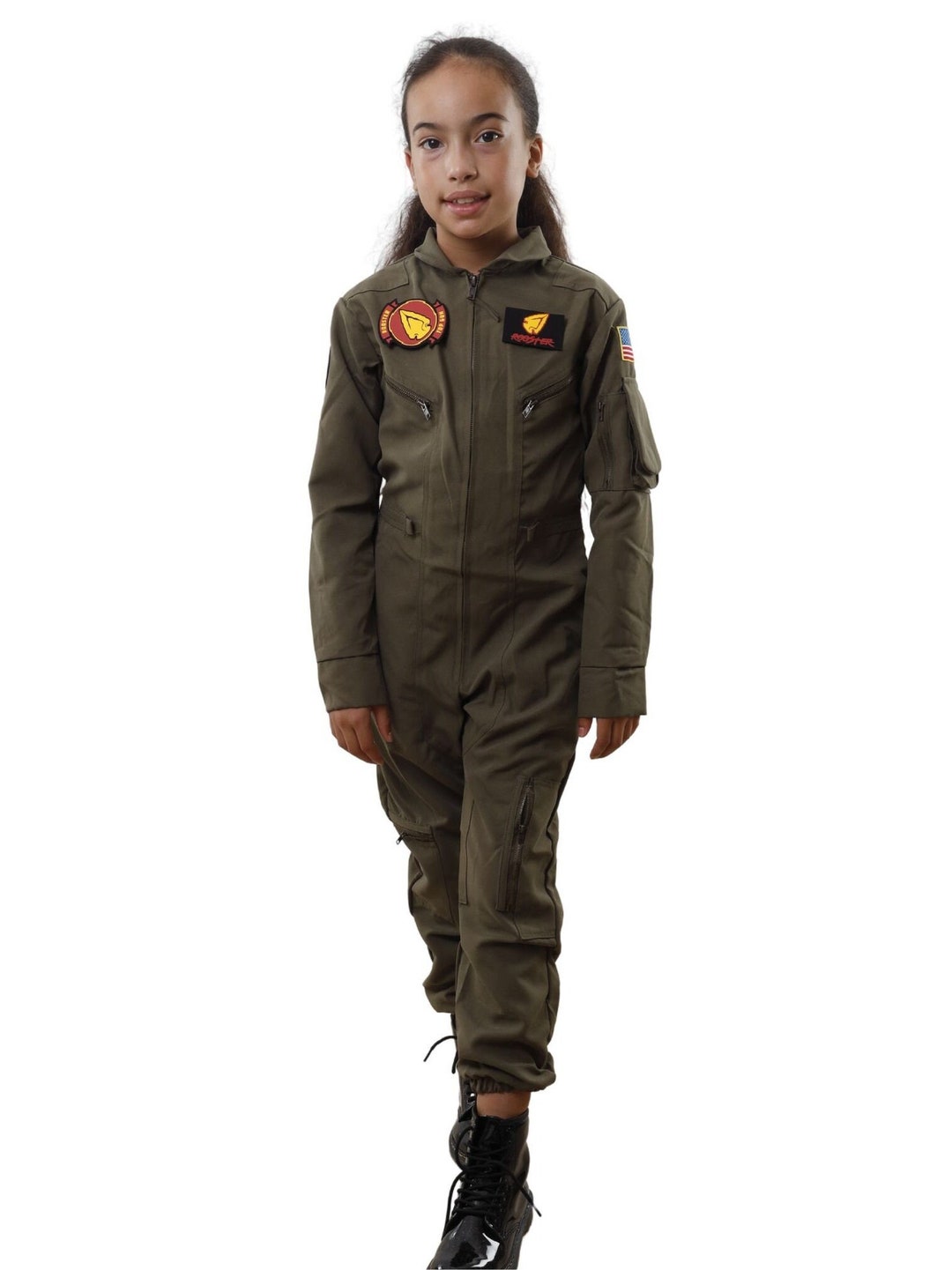 Top Gun Maverick Flight Suit Halloween Costume Kids Costume Etsy