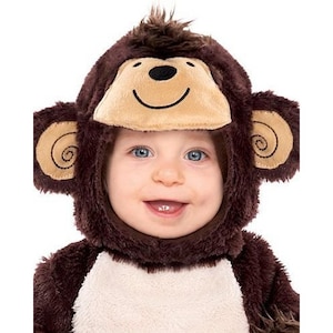 Baby Monkey Costume: Inspired Halloween Outfit, Photo Prop