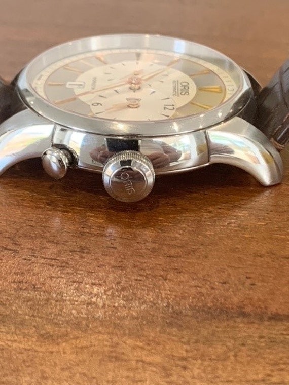 Vintage Oris Watch with World Time function. 2 dials… Gem