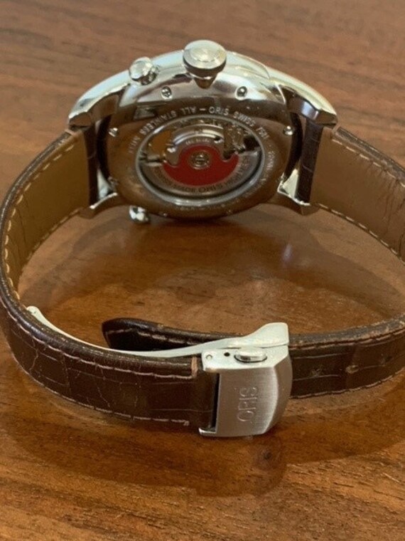 Vintage Oris Watch with World Time function. 2 dials… Gem