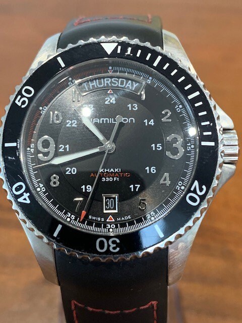 hamilton scuba watch