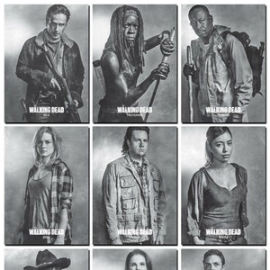 The Walking Dead Season 6 - PROFILES Series 1 - 10 Card Promo Set - Rick Morgan