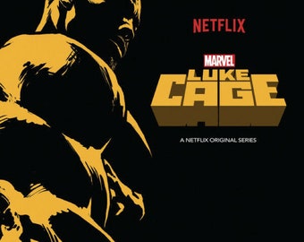 LUKE CAGE - Season 1 - Promo Card - Netflix Show