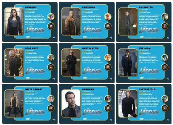 DC Legends of Tomorrow Season 1 CW Show 10 Card 