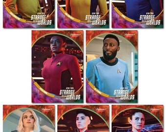 Star Trek Strange New Worlds - Season 1 - 8 Card Promo Set