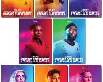 Star Trek Strange New Worlds - Season 2 - 8 Card Character Promo Set