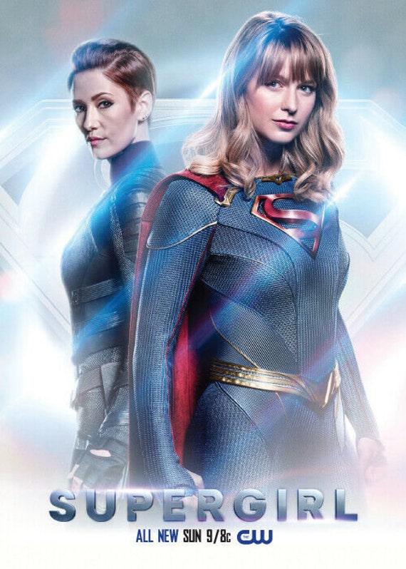 SUPERGIRL Season 5 CW Show Promo Card 3
