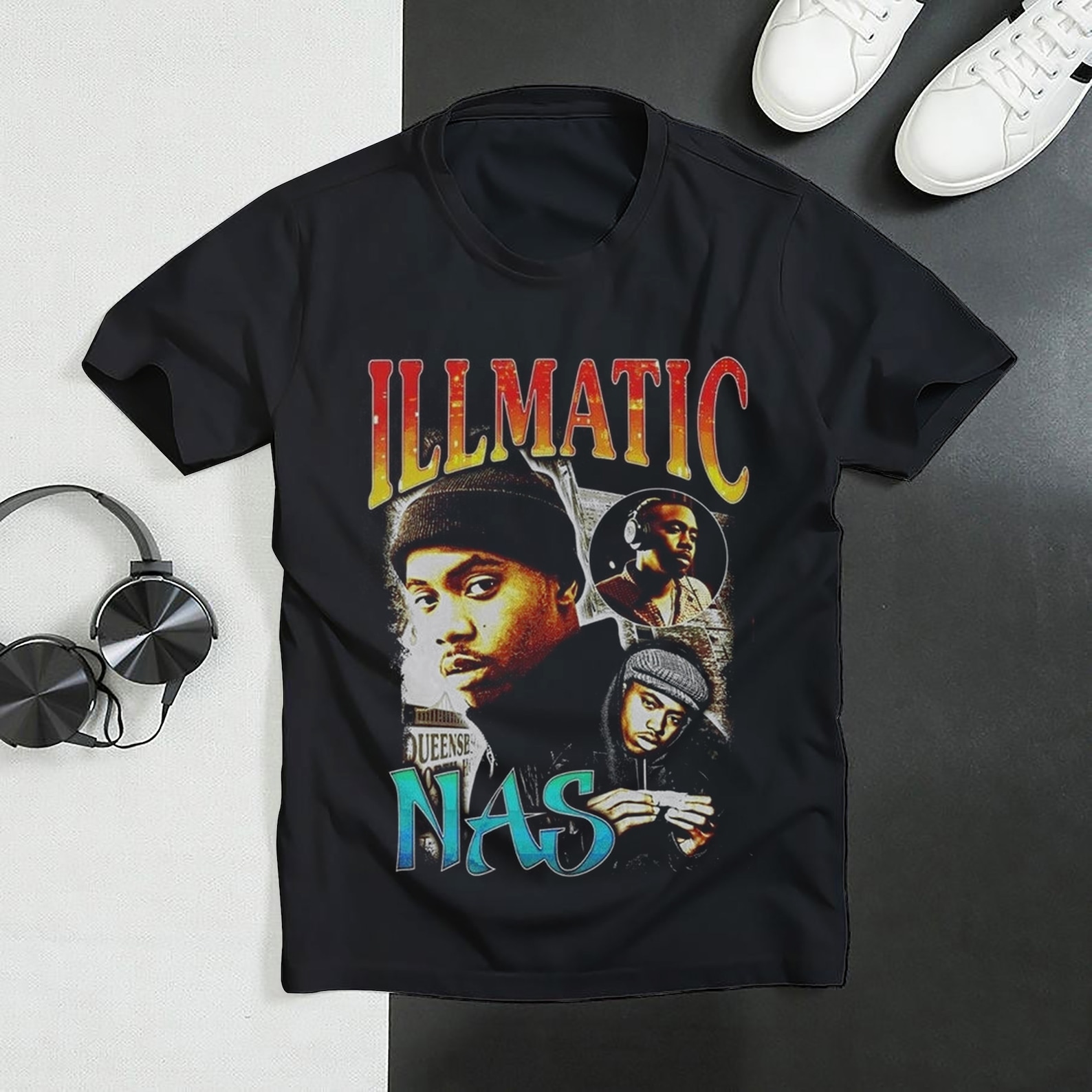 Vintage NAS ILLMATIC Tshirt Nasty Nas Rap Nas Illmatic Etsy
