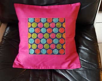 Decorative pillow embroidered boho pillowcase hand embroidered