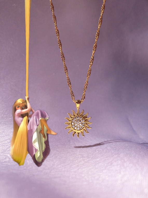 Rapunzel Opal Sun Necklace ✨☀️💖