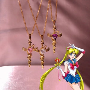 Sailor moon necklace discount