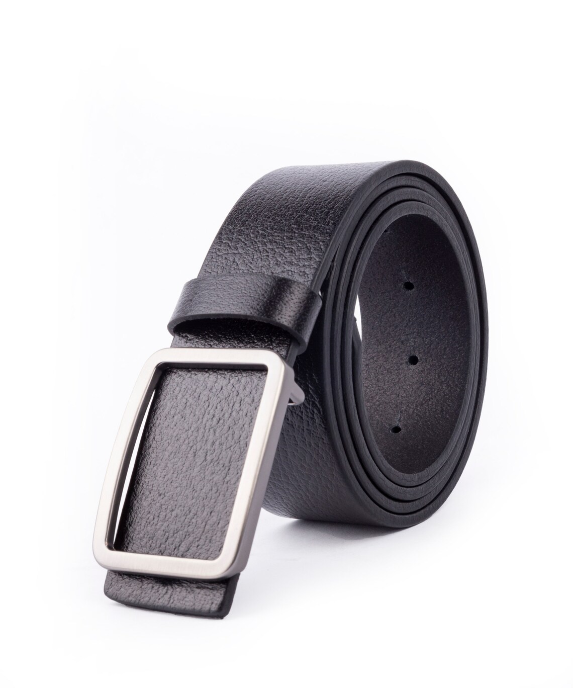 Buffalo Leather Belt for Men Adjustable Leather Belt Genuine Etsy