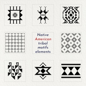 native american tribal 60 design elements svg eps ai dxf jpg png pdf files 420 files image 6