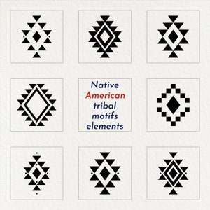 native american tribal 60 design elements svg eps ai dxf jpg png pdf files 420 files image 5