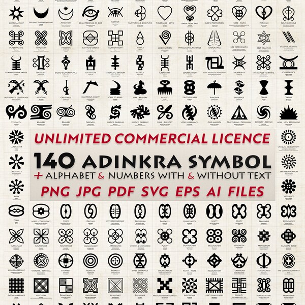 Adinkra Stamps Etsy
