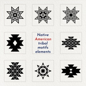 native american tribal 60 design elements svg eps ai dxf jpg png pdf files 420 files image 4