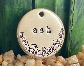 Fall Autumn Leaves Pet Tag Dog Tag Cat Tag