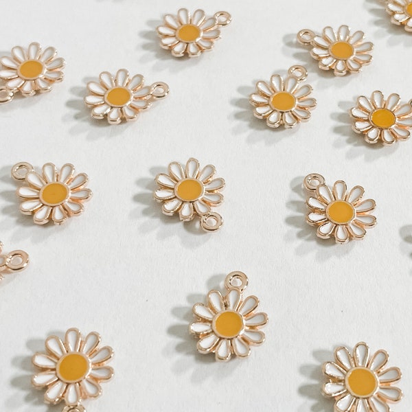 Spring Daisy Charm, Charms for Dogs, Dog Tag Charm, Spring Charm, Flower Charms