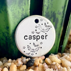 Bats Halloween Night Pet Tag Dog Tag Cat Tag
