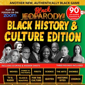 Black Jeoparody! - Black History and Culture Edition - Black History Month Trivia Game