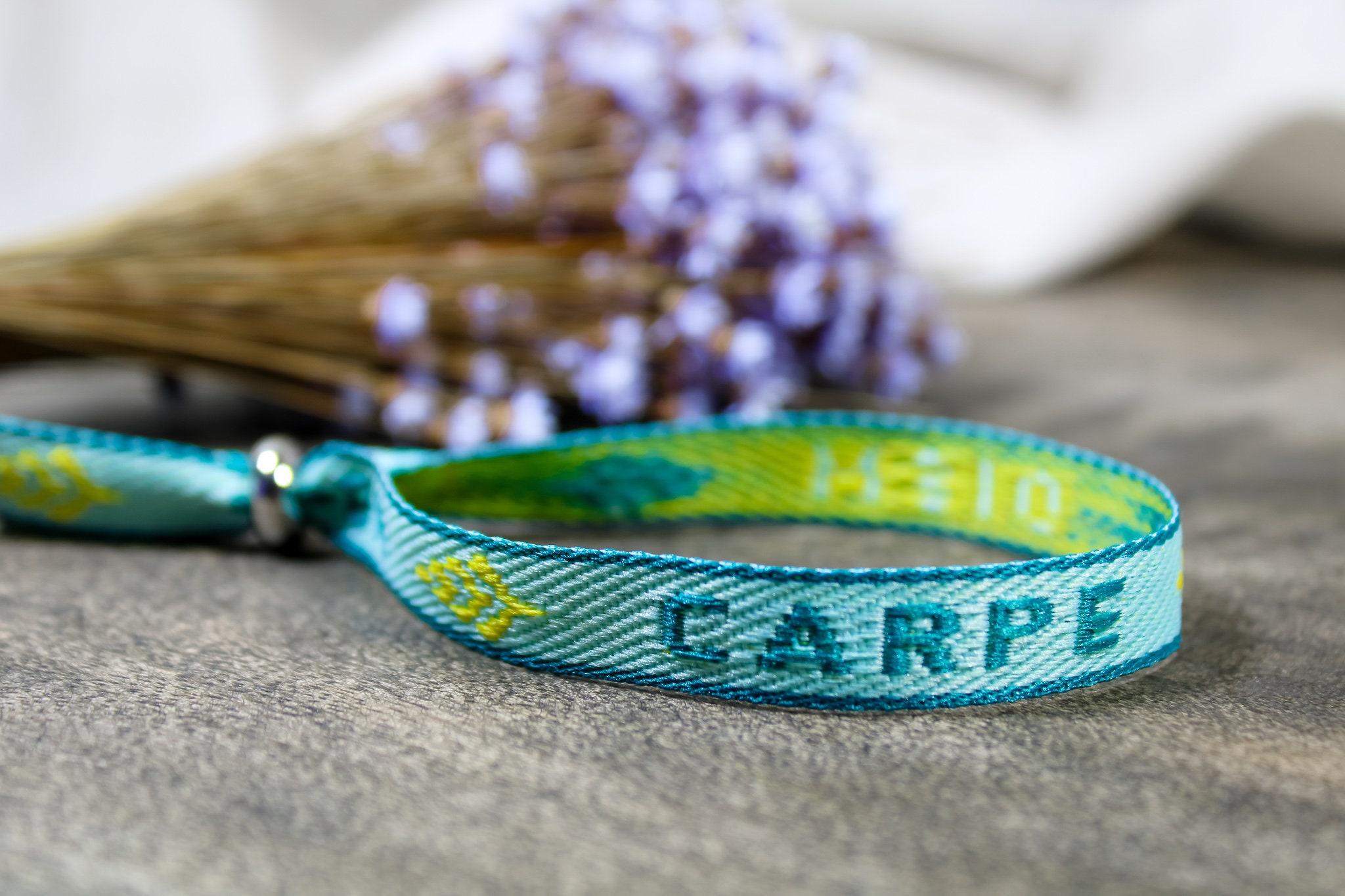 Carpe diem handmade cheap bracelet by blitz