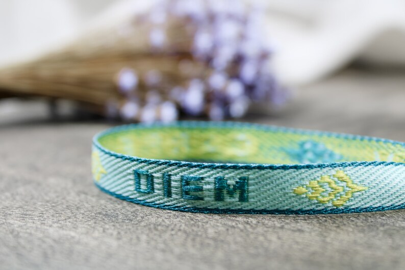 Embroidered Statement Bracelet, Friendship Bracelet, Fabric Bracelet, Bracelet Embroidered, Gift for Best Friend, It Piece, Boho Bracelet image 3