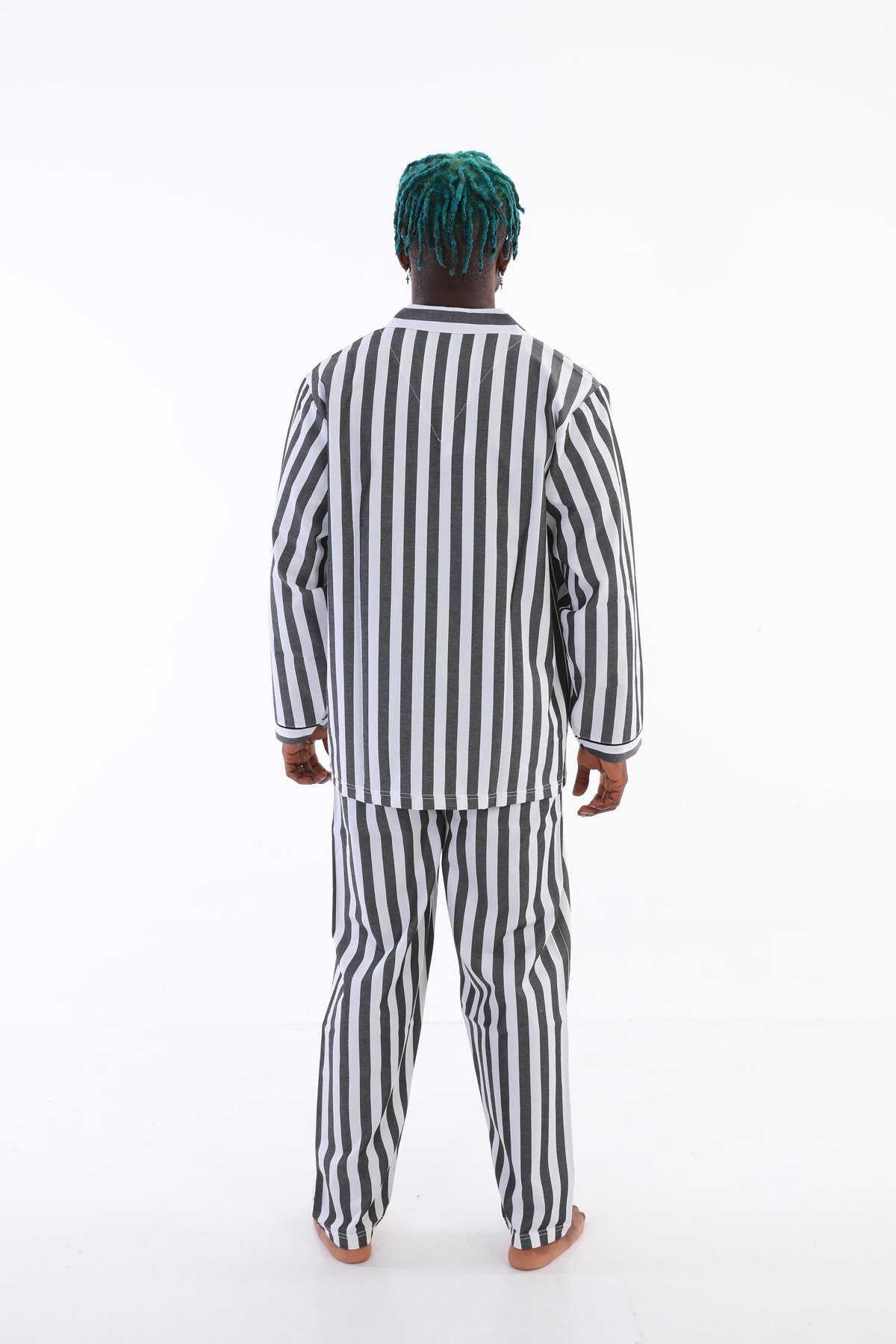 その他 House on the hill Pajamas (Black Stripe) HHH763_TheStevieTee-
