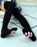 Lolita Cute Stockings Cosplay Cat Socks for School Girls Outfits Cat Paw Kawaii Stocking High Socks Schoolgirl Cat Tights 