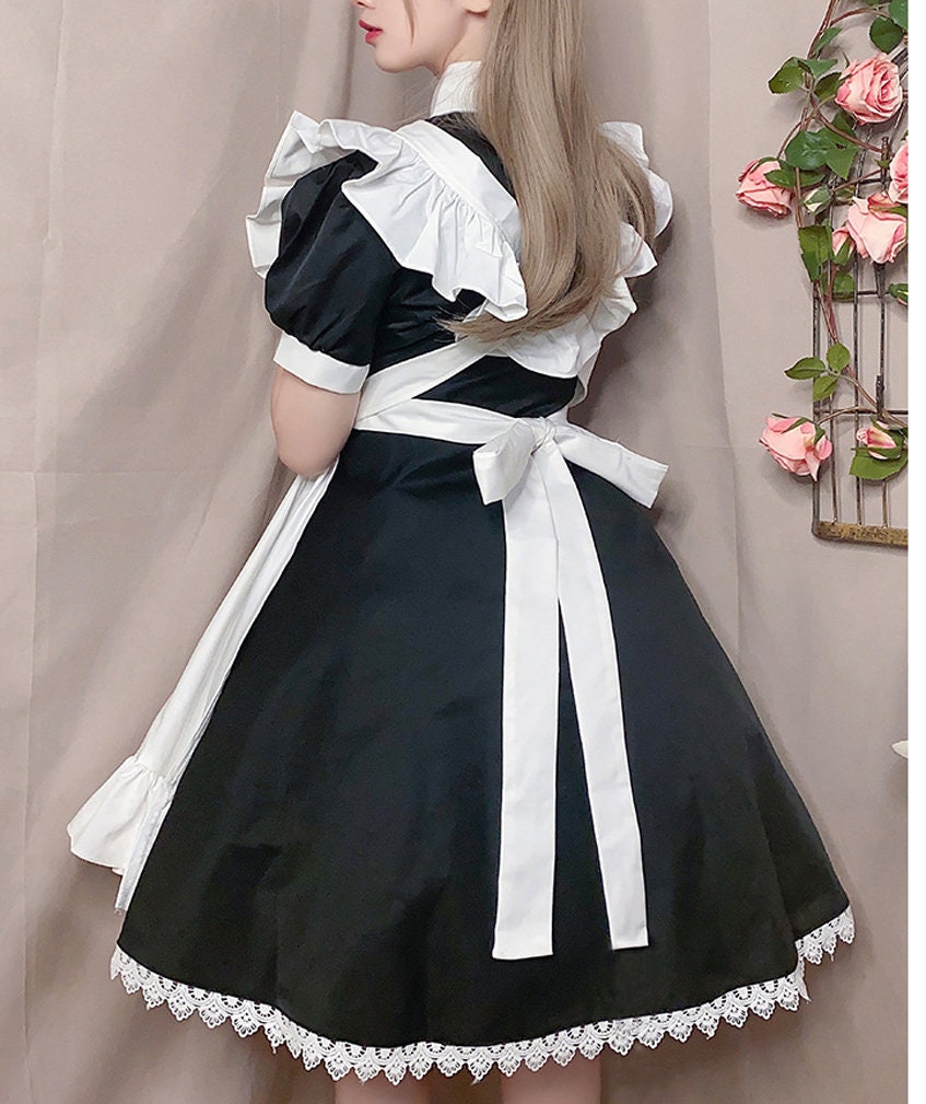 Sexy Cosplay Maid Costume Anime Women French Maid Schoolgirl Etsy