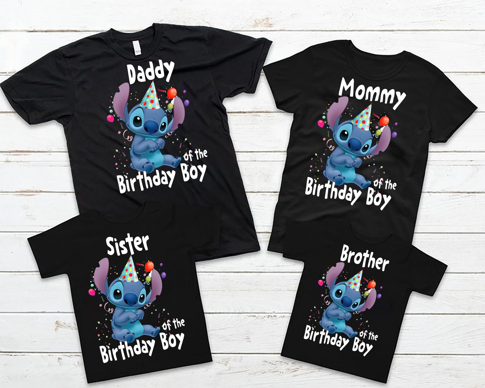 Lilo and Stitch Birthday shirtsStitch Birthday shirt Kids Etsy