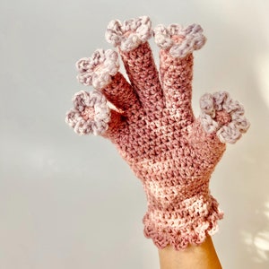 Flower Bouquet Gloves | Crochet Gloves