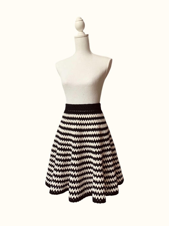 DCV Flare Skirt | V Stitch Crochet Skirt | Crochet Skirt Pattern
