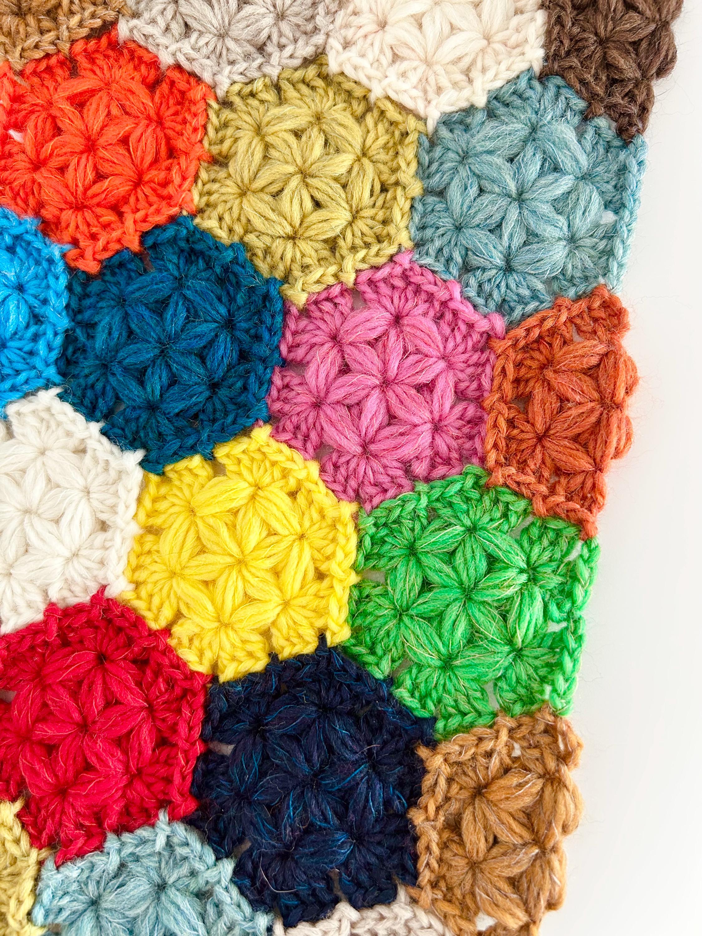 125 Mini Hexagon Motif | Crochet Pattern - Etsy