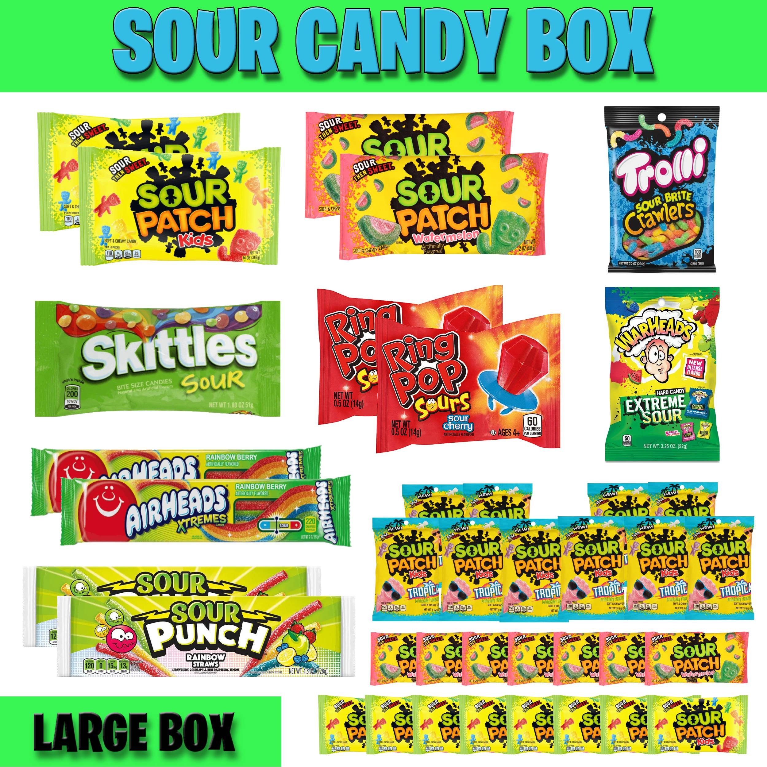 Sour Candy Box Sour Patch Kids Snack Box Sour Candy Care Etsy UK