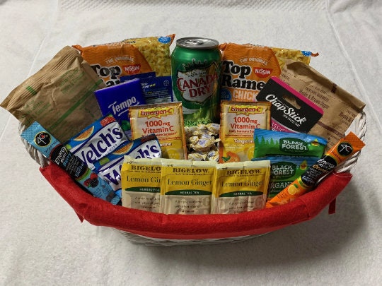 Sick Care Package Get Well Soon Care Package Flu & COVID - Etsy
