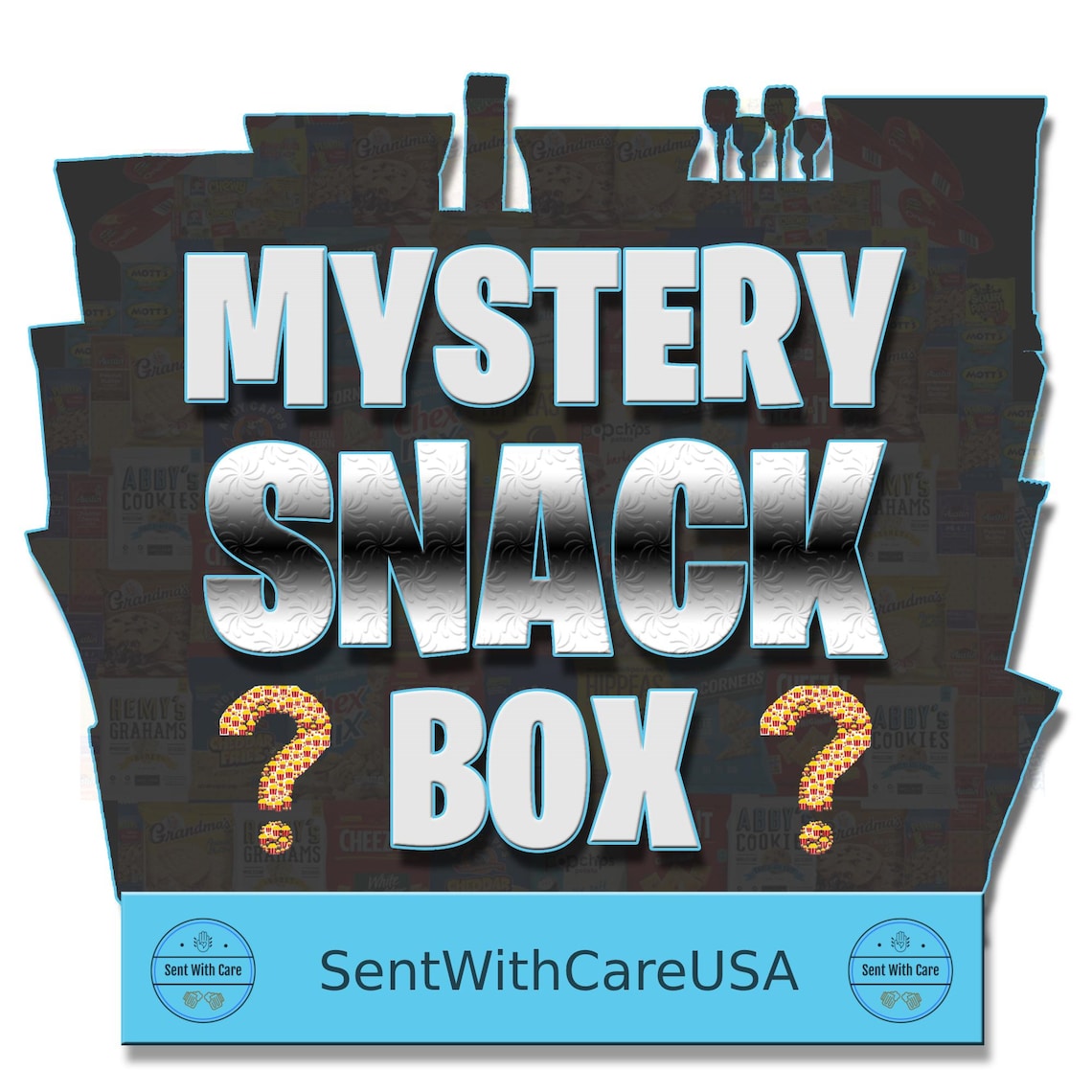 Mystery Box Mystery Snack Box | Mystery Candy Snacks American Snacks ...