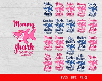 Free Free Nana Shark Svg 845 SVG PNG EPS DXF File