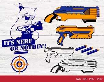 Download Nerf Svg Etsy
