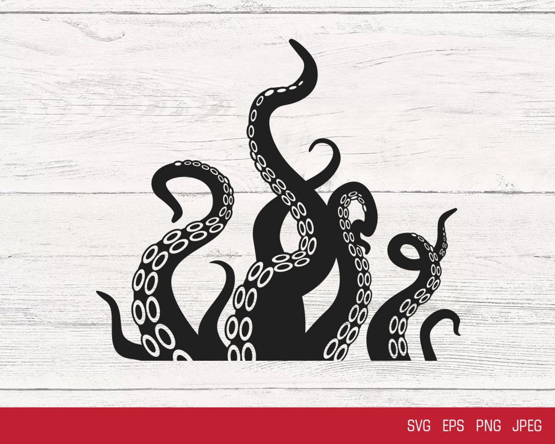 Octopus Tentacles Svg Png Cut Files Octopus Svg Etsy | My XXX Hot Girl