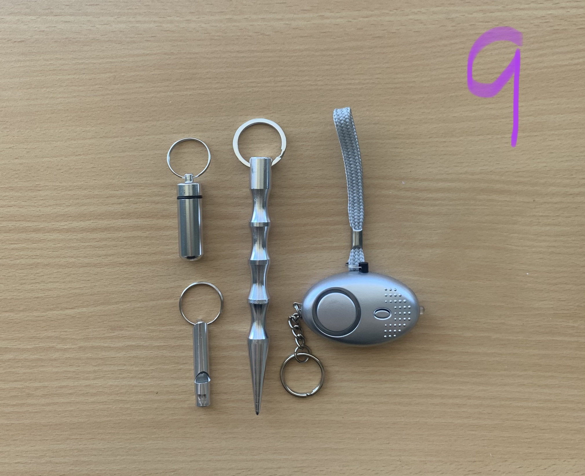 4 DYI SAFETY KEYCHAIN Etsy