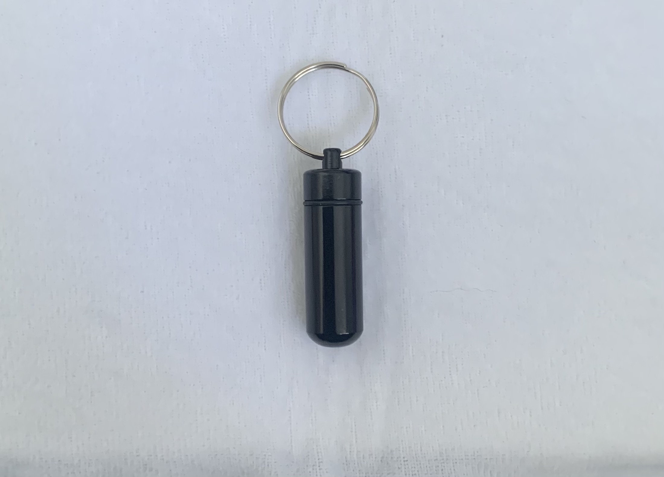 Mini Metal Waterproof Capsule keychain accessories Etsy