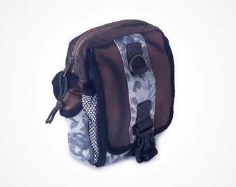 Handmade Crossbody Bag, Everyday Shoulder Bag, Travel bag, Functional Black Bag, Small Crossbody Bag