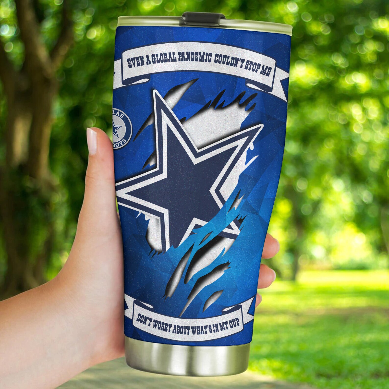 Handmade Dallas Cowboys Football Team Tumbler 30 Oz NFL Etsy